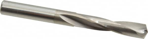 Hertel - 17/64" 135° Spiral Flute Solid Carbide Screw Machine Drill Bit - Americas Industrial Supply