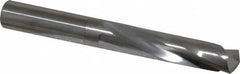Hertel - 3/8" 135° Spiral Flute Solid Carbide Screw Machine Drill Bit - Americas Industrial Supply