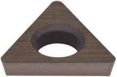 Hertel - TDHB1.280.751 Grade HT630B Cermet Boring Insert - Uncoated, 60° Triangle, 15° Relief Angle, 5/32" Inscr Circle, 3/64" Thick, 1/64" Corner Radius - Americas Industrial Supply