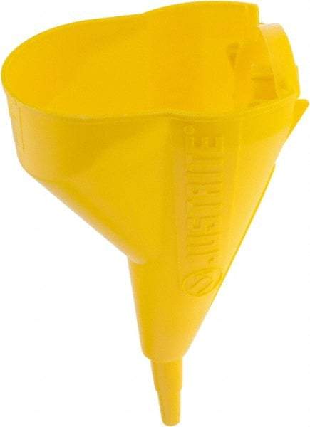 Justrite - 11-1/4 Inch Long, Safety Can Poly Funnel - 1/2 Inch Diameter, Compatible with Type I Safety Cans - Americas Industrial Supply