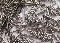 Raytech - Steel Carrier, Steel Abrasive, Wet Polishing Tumbling Media - Rod Shape - Americas Industrial Supply