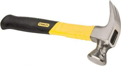 Stanley - 1-1/4 Lb Head, Straight Rip Claw Nail Hammer - 13" OAL, Carbon Steel Head, Graphite Handle with Grip - Americas Industrial Supply