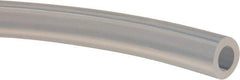 Made in USA - 3/8" ID x 5/8" OD, 1/8" Wall Thickness, Cut to Length (100' Standard Length) EVA Tube - Translucent, 55 Max psi, 36 Shore D Hardness - Americas Industrial Supply