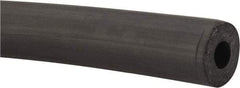 Made in USA - 1/4" ID x 5/8" OD, 3/16" Wall Thickness, Cut to Length (50' Standard Length) TPE Tube - Black, 64 Shore A Hardness - Americas Industrial Supply