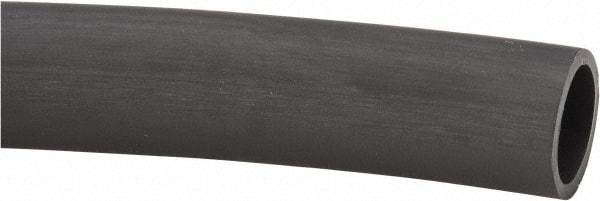 Made in USA - 1/2" ID x 5/8" OD, 1/16" Wall Thickness, Cut to Length (50' Standard Length) TPE Tube - Black, 64 Shore A Hardness - Americas Industrial Supply