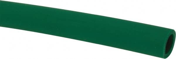 Made in USA - 1/4" ID x 3/8" OD, 1/16" Wall Thickness, Cut to Length (50' Standard Length) TPE Tube - Green, 64 Shore A Hardness - Americas Industrial Supply