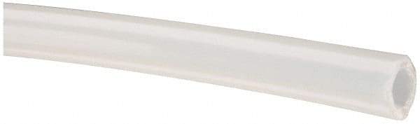 Made in USA - 3/16" ID x 5/16" OD, 1/16" Wall Thickness, Cut to Length (100' Standard Length) LLDPE Tube - Natural, 268 Max psi, 44 Shore D Hardness - Americas Industrial Supply