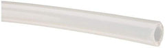 Made in USA - 3/16" ID x 5/16" OD, 1/16" Wall Thickness, Cut to Length (100' Standard Length) LLDPE Tube - Natural, 268 Max psi, 44 Shore D Hardness - Americas Industrial Supply