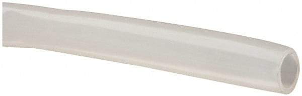 Made in USA - 3/8" ID x 1/2" OD, 1/16" Wall Thickness, Cut to Length (100' Standard Length) LLDPE Tube - Natural, 153 Max psi, 44 Shore D Hardness - Americas Industrial Supply