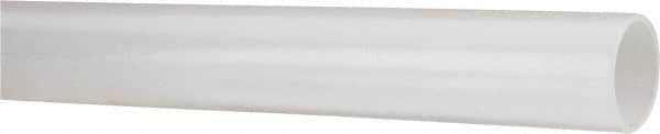 Made in USA - 1" ID x 1-1/8" OD, 1/16" Wall Thickness, Cut to Length (100' Standard Length) LLDPE Tube - Natural, 63 Max psi, 44 Shore D Hardness - Americas Industrial Supply