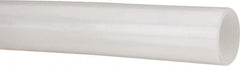 Made in USA - 1-1/8" ID x 1-3/8" OD, 1/8" Wall Thickness, Cut to Length (100' Standard Length) LLDPE Tube - Natural, 108 Max psi, 44 Shore D Hardness - Americas Industrial Supply