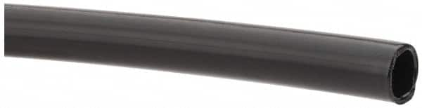 Made in USA - 3/8" ID x 1/2" OD, 1/16" Wall Thickness, Cut to Length (100' Standard Length) LLDPE Tube - Black, 153 Max psi, 44 Shore D Hardness - Americas Industrial Supply