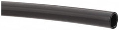 Made in USA - 3/8" ID x 1/2" OD, 1/16" Wall Thickness, Cut to Length (100' Standard Length) LLDPE Tube - Black, 153 Max psi, 44 Shore D Hardness - Americas Industrial Supply