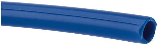 Made in USA - 1/4" ID x 3/8" OD, 1/16" Wall Thickness, Cut to Length (100' Standard Length) LLDPE Tube - Blue, 214 Max psi, 44 Shore D Hardness - Americas Industrial Supply