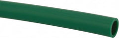 Made in USA - 3/8" ID x 1/2" OD, 1/16" Wall Thickness, Cut to Length (100' Standard Length) LLDPE Tube - Green, 153 Max psi, 44 Shore D Hardness - Americas Industrial Supply