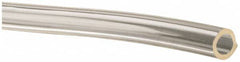 Made in USA - 1/8" ID x 3/16" OD, 1/32" Wall Thickness, Cut to Length (100' Standard Length) Ester Urethane Tube - Natural, 70 Max psi, 85 Shore A Hardness - Americas Industrial Supply