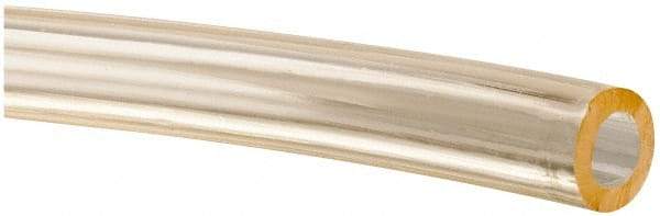 Made in USA - 3/16" ID x 5/16" OD, 1/16" Wall Thickness, Cut to Length (100' Standard Length) Ester Urethane Tube - Natural, 85 Max psi, 85 Shore A Hardness - Americas Industrial Supply