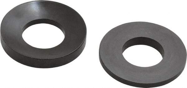 Gibraltar - 5/8" Bolt, Black Oxide, Case Hardened Steel, Spherical Washer Assembly - 11/16" Female, 21/32" Male Inside x 1-3/8" OD, 5/16" Thick, 1-3/4" Radius, 12L14 Grade - Americas Industrial Supply