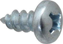 Value Collection - #12 Pan Head Phillips Sheet Metal Screw - Steel, 1/2" Length Under Head, Grade 2 - Americas Industrial Supply