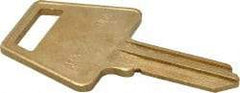 Made in USA - American Key Blank - Brass - Americas Industrial Supply