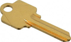 Made in USA - Arrow Key Blank - Brass - Americas Industrial Supply