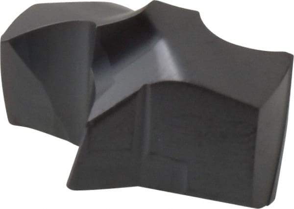Kennametal - Series KSEM, 20.64mm Diam Grade KC7320 140° Replaceable Drill Tip - Carbide, AlTiN Finish, 3 Seat Size - Americas Industrial Supply