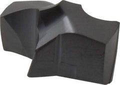 Kennametal - Series KSEM, 20.64mm Diam Grade KC7320 140° Replaceable Drill Tip - Carbide, AlTiN Finish, 3 Seat Size - Americas Industrial Supply