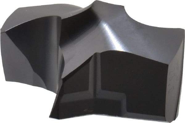 Kennametal - Series KSEM, 23mm Diam Grade KC7320 140° Replaceable Drill Tip - Carbide, AlTiN Finish, 4 Seat Size - Americas Industrial Supply