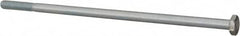 Value Collection - 1/4-20 UNC, 6-1/2" Length Under Head Hex Head Cap Screw - Partially Threaded, Grade 2 Steel, Zinc-Plated Finish, 7/16" Hex - Americas Industrial Supply