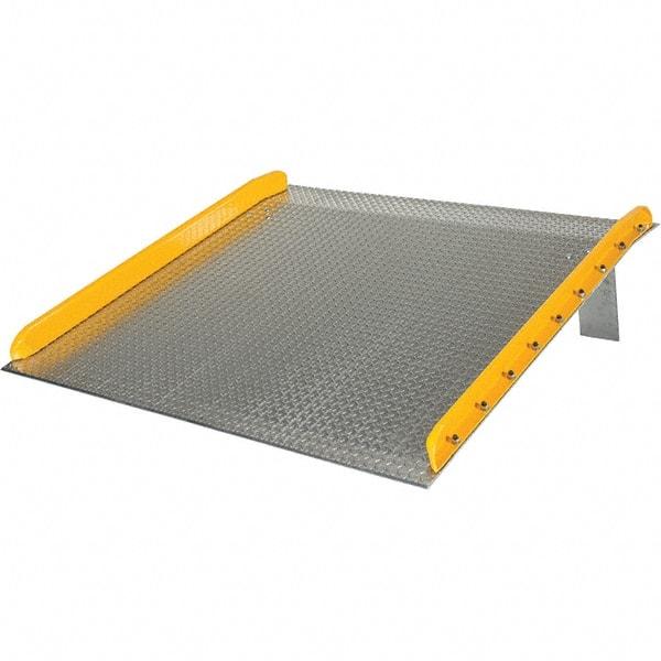Vestil - Aluminum Dock Plate - 60" Long x 60" Wide x 10" High - Americas Industrial Supply