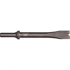 Mayhew - 1/2" Head Width, 6-1/4" OAL, Slotting Tool Chisel - Round Drive, Round Shank, Steel - Americas Industrial Supply