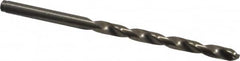 Cleveland - 3/16" 135° Cobalt Jobber Drill - Oxide/Gold Finish, Right Hand Cut, Spiral Flute, Straight Shank, 3-1/2" OAL, Split Point - Americas Industrial Supply