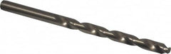 Cleveland - 15/64" 135° Cobalt Jobber Drill - Oxide/Gold Finish, Right Hand Cut, Spiral Flute, Straight Shank, 3-7/8" OAL, Split Point - Americas Industrial Supply