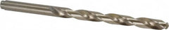 Cleveland - 17/64" 135° Cobalt Jobber Drill - Oxide/Gold Finish, Right Hand Cut, Spiral Flute, Straight Shank, 4-1/8" OAL, Split Point - Americas Industrial Supply