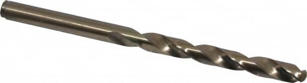 Cleveland - 6.8mm 135° Cobalt Jobber Drill - Oxide/Gold Finish, Right Hand Cut, Spiral Flute, Straight Shank, 4.29" OAL, Split Point - Americas Industrial Supply
