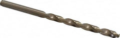 Cleveland - #11 135° Cobalt Jobber Drill - Oxide/Gold Finish, Right Hand Cut, Spiral Flute, Straight Shank, 3-1/2" OAL, Split Point - Americas Industrial Supply
