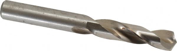 Cleveland - 0.358" 135° Spiral Flute High Speed Steel Screw Machine Drill Bit - Americas Industrial Supply