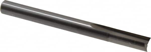 Onsrud - 3/8" Diam, 3/8" Shank Diam, 1" Length of Cut, 2 Flute Double Edge Straight Router Bit - 4" Overall Length, Right Hand Cut, Solid Carbide - Americas Industrial Supply