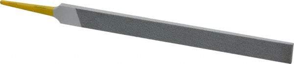 PFERD - 6" Swiss Pattern Regular Pillar File - Double Cut, 1/2" Width Diam x 5/32" Thick, With Tang - Americas Industrial Supply