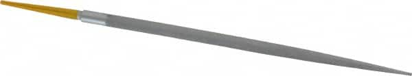 PFERD - 8" Swiss Pattern Round File - 5/16" Width Diam x 5/8" Thick, With Tang - Americas Industrial Supply