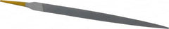 PFERD - 8" Swiss Pattern Three Square File - Double Cut, 5/8" Width Diam x 5/8" Thick, With Tang - Americas Industrial Supply