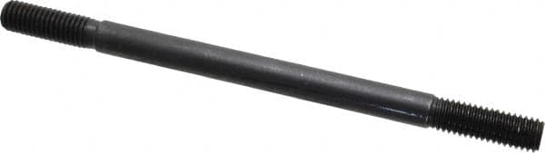 Gibraltar - 1/2-13 8" OAL Equal Double Threaded Stud - Alloy Steel, Black Oxide Finish, 1-1/2" Equal Thread Length - Americas Industrial Supply
