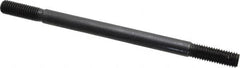 Gibraltar - 1/2-13 8" OAL Equal Double Threaded Stud - Alloy Steel, Black Oxide Finish, 1-1/2" Equal Thread Length - Americas Industrial Supply