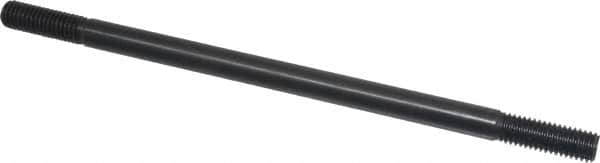 Gibraltar - 1/2-13 10" OAL Equal Double Threaded Stud - Alloy Steel, Black Oxide Finish, 1-1/2" Equal Thread Length - Americas Industrial Supply