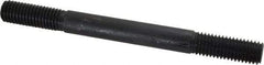 Gibraltar - 5/8-11 7" OAL Equal Double Threaded Stud - Alloy Steel, Black Oxide Finish, 1-3/4" Equal Thread Length - Americas Industrial Supply
