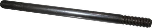 Gibraltar - 3/4-10 12" OAL Equal Double Threaded Stud - Alloy Steel, Black Oxide Finish, 2" Equal Thread Length - Americas Industrial Supply