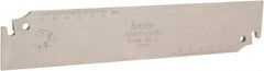 Iscar - 1.7717" Blade Height, 4mm Blade Width, 225mm OAL, Neutral Cut, Single End Indexable Cut-Off Blade - TGFH Blade, Tang-Grip Series - Americas Industrial Supply