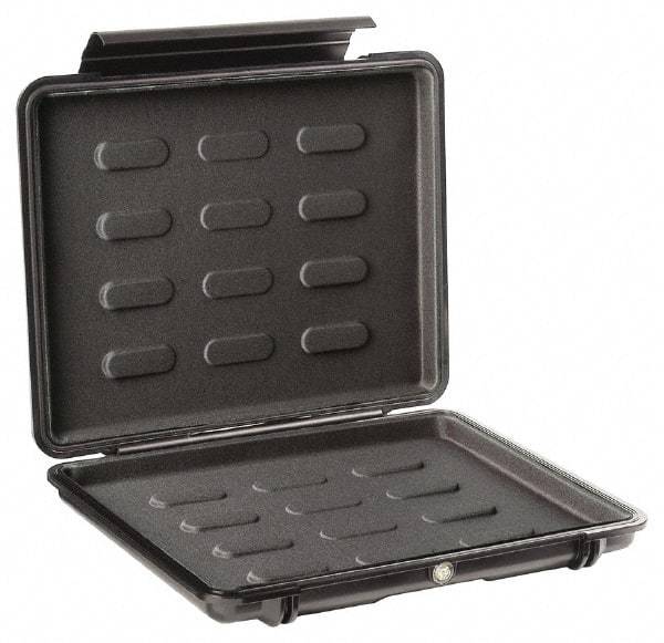 Pelican Products, Inc. - 10-15/16" Wide x 10-15/16" Deep x 2-1/2" High, Laptop/Tablet Case - Black, Plastic - Americas Industrial Supply