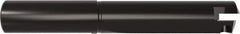 Allied Machine and Engineering - Series F, 3 to 3-7/8" Diam, 2" Diam Straight Shank, Straight Flute Spade Drill - 11-1/2" Max Depth, 12-3/4" Body Length, 15-1/2" OAL, Standard Length, Through Coolant - Americas Industrial Supply