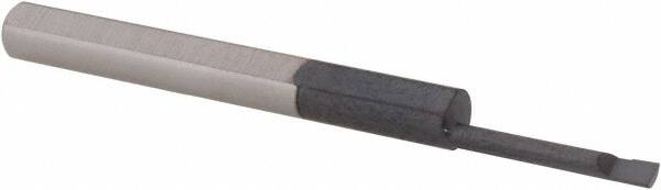 Scientific Cutting Tools - 0.06" Min Bore Diam, 0.4" Max Bore Depth, 1/8 Shank Diam, Boring Bar - Americas Industrial Supply